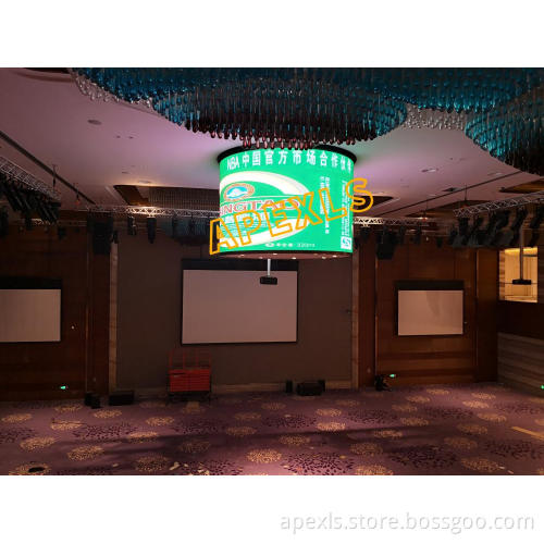Indoor Cylinder LED display screen